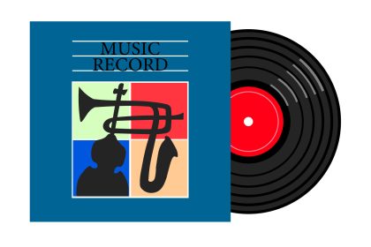 レコードのイラスト